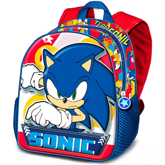 MOCHILA GAME SONIC THE HEDGEHOG 39CM image 0