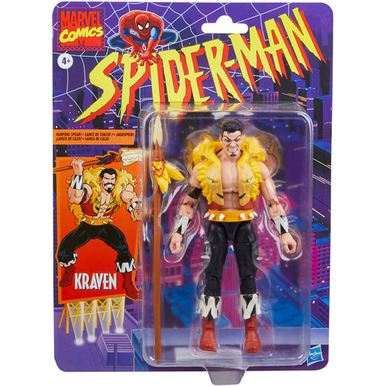 FIGURA KRAVEN SPIDERMAN MARVEL COMICS 15CM image 1