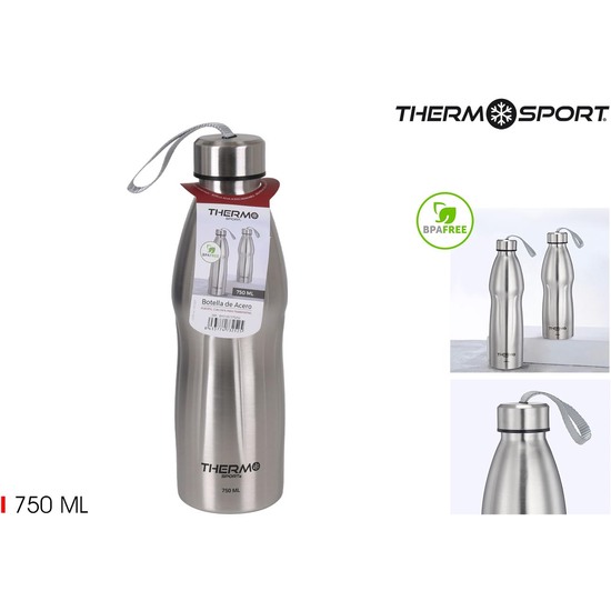 BOTELLA ACERO 750ML THERMOSPORT image 0