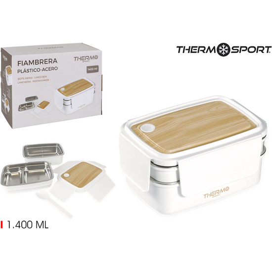 FIAMBRERA PLASTACER RECT.DOBLE 1.4 THERMO image 0