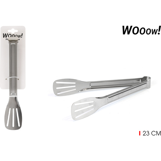 PINZAS COCINA ACERO 23CM WOOOW image 0