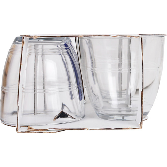 EK SET 4 VASOS TRANSPARENTE 220CC GIGOGNE image 2