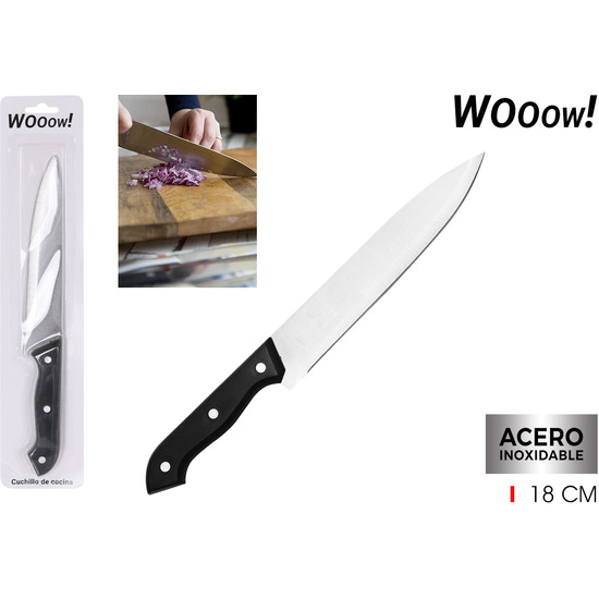 CUCHILLO COCINA 18CM WOOOW image 0