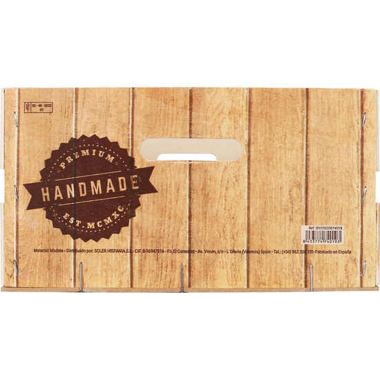 CAJA WOOD MATE 39X29X15 ORGANIZER CONFORTIME image 2