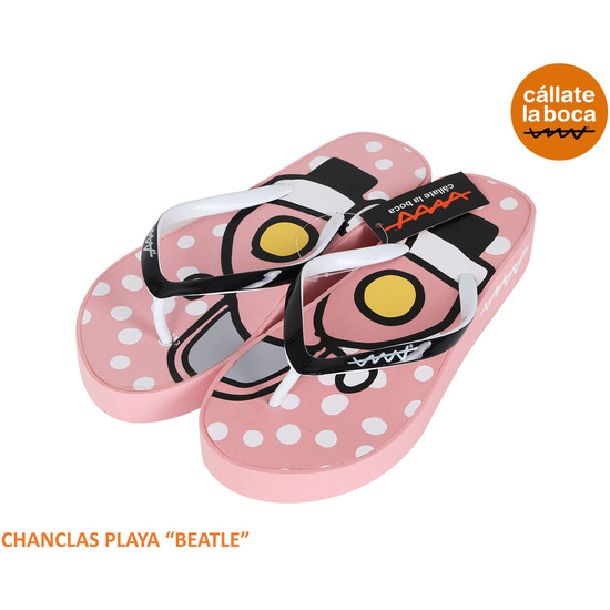 CHANCLAS PLAYA T.37 CLB BEATLE ROSA image 0