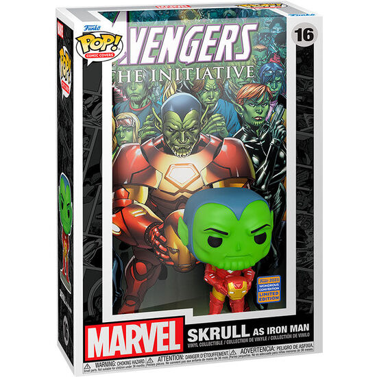 FIGURA POP ALBUM MARVEL LOS VENGADORES AVENGERS SKRULL AS IRON MAN EXCLUSIVE image 0