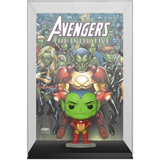 FIGURA POP ALBUM MARVEL LOS VENGADORES AVENGERS SKRULL AS IRON MAN EXCLUSIVE image 1