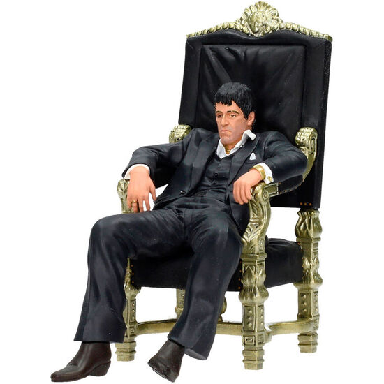 FIGURA TONY MONTANA SCARFACE 18CM image 1