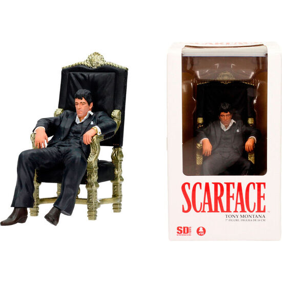 FIGURA TONY MONTANA SCARFACE 18CM image 2