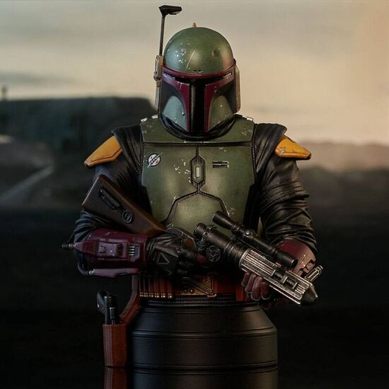 BUSTO BOBA FETT THE BOOK OF BOBA FETT STAR WARS 15CM image 2