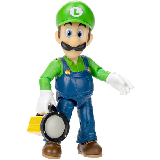 FIGURA LUIGI LA PELICULA SUPER MARIO BROS 13CM image 1