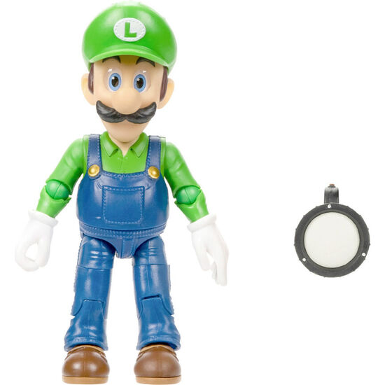 FIGURA LUIGI LA PELICULA SUPER MARIO BROS 13CM image 2