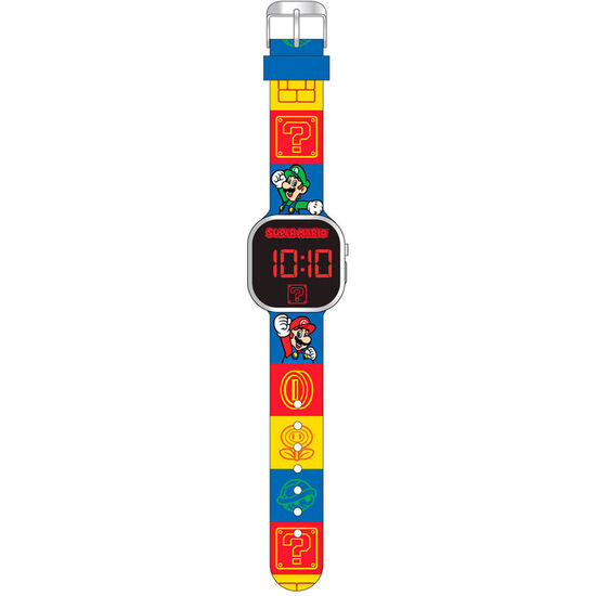 RELOJ LED SUPER MARIO image 0