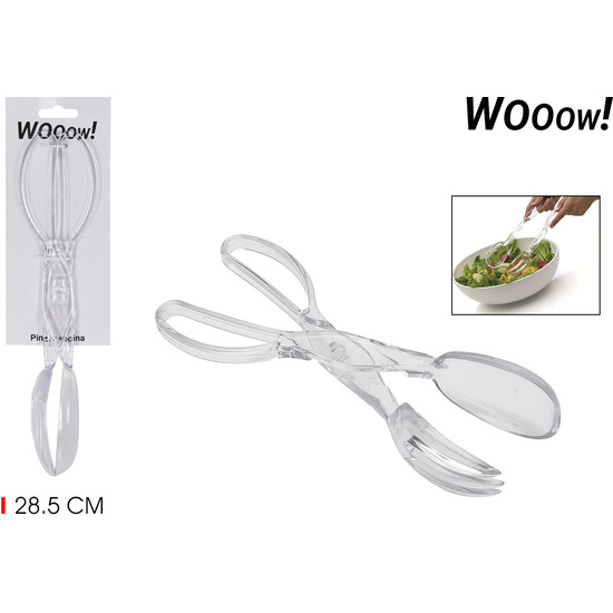 PINZAS DE COCINA PLASTICO WOOOW image 0