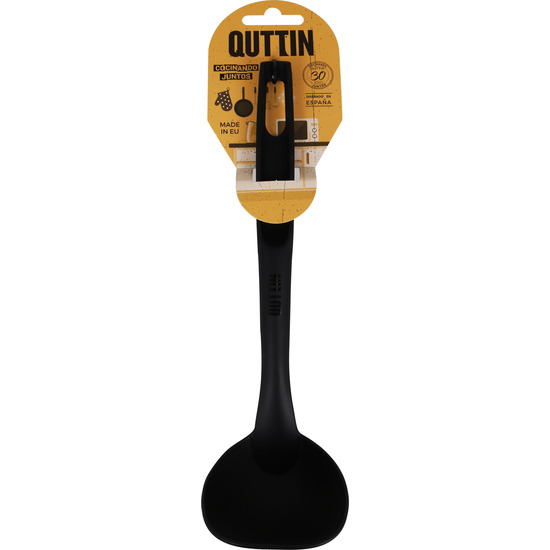 CUCHARON NYLON 30X85CM NEGRO QUTTIN image 1