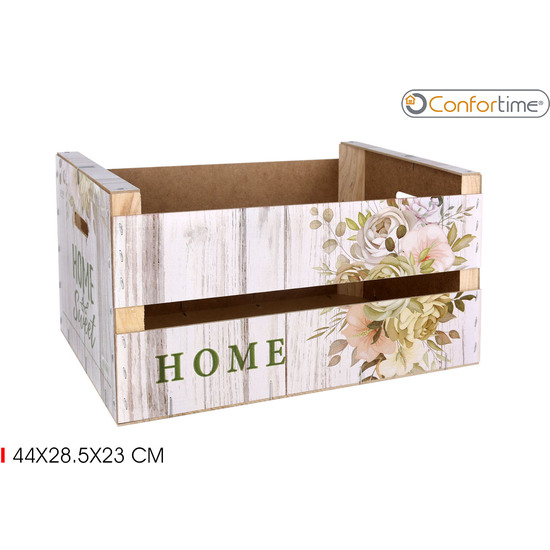 CAJA WOOD BRILLO 44X28.5X23 S.HOME CONFORTIME image 0