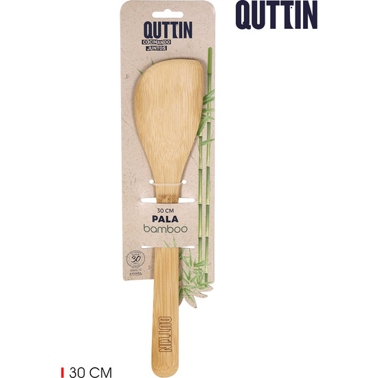 PALA BAMBU 30CM CURVADA QUTTIN image 0