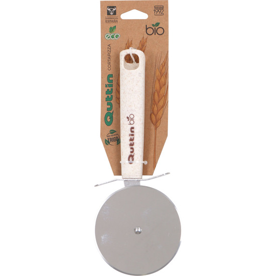 CORTAPIZZA 9CM NATURAL QUTTIN image 1