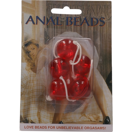 CLEAR ANAL BEADS LARGE image 1