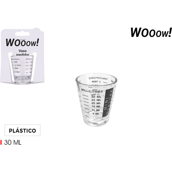 VASO MEDIDOR 30ML WOOOW image 0