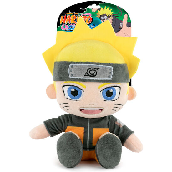 PELUCHE NARUTO UZUMAKI NARUTO SHIPPUDEN 25CM image 0