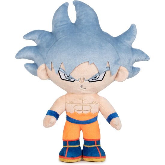 PELUCHE GOKU ULTRA INSTINCT UNIVERSE SURVIVAL DRAGON BALL SUPER 29CM image 0