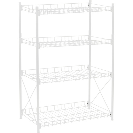 ESTANTERIA 4 NIVELES METAL 52X34X86 CONFORTIME image 6