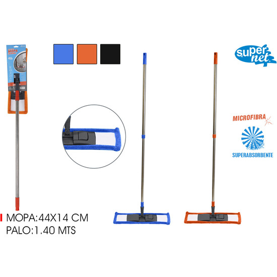 MOPA MICROFIBRA C/MANGO 1.40MTS-SUPERNET image 0