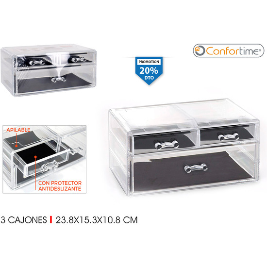 MULTI-PURPOSE DRAWER ORGANIZER CONFORTIME image 0