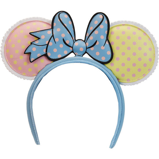 DIADEMA OREJAS PASTEL POLKA DOT MINNIE MOUSE DISNEY image 0