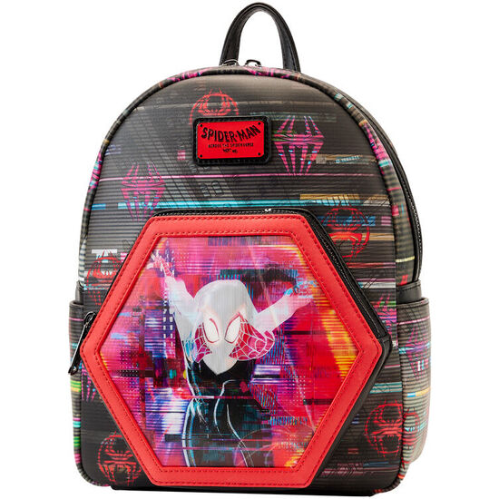 MOCHILA LENTICULAR CRUZANDO EL MULTIVERSO SPIDERMAN MARVEL LOUNGEFLY 27CM image 1