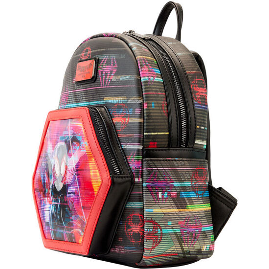 MOCHILA LENTICULAR CRUZANDO EL MULTIVERSO SPIDERMAN MARVEL LOUNGEFLY 27CM image 2