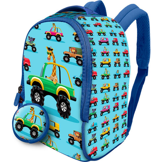 MOCHILA + MONEDERO COCHES NEOPRENO 26CM image 0