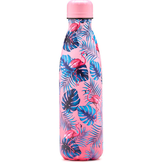 BOTELLA FLAMENCO ROSA WATER REVOLUTION 500ML image 1