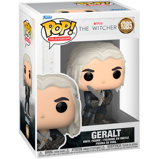 FIGURA POP THE WITCHER GERALT WITH SWORD image 0