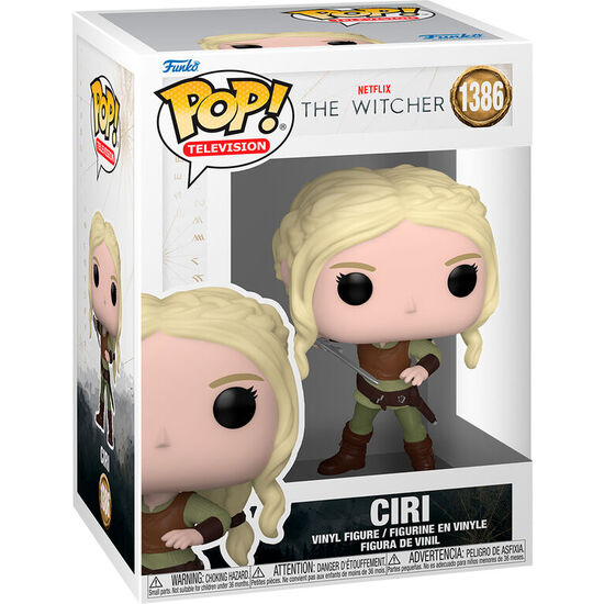 FIGURA POP THE WITCHER CIRI WITH SWORD image 0