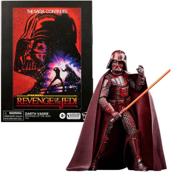 FIGURA DARTH VADER REVENGE OF THE JEDI STAR WARS 15CM image 0