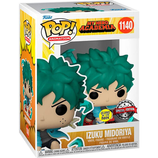 FIGURA POP MY HERO ACADEMIA IZUKU MIDORIYA EXCLUSIVE image 1