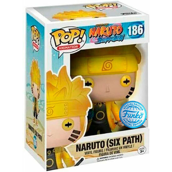 FIGURA POP NARUTO SHIPPUDEN NARUTO SIX PATH EXCLUSIVE image 1