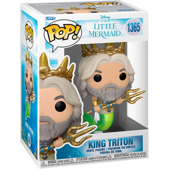 FIGURA POP DISNEY LA SIRENITA KING TRITON image 0