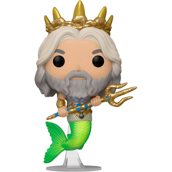 FIGURA POP DISNEY LA SIRENITA KING TRITON image 1