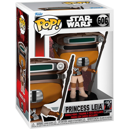 FIGURA POP STAR WARS 40TH PRINCESS LEIA image 0