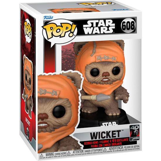 FIGURA POP STAR WARS 40TH WICKET image 0