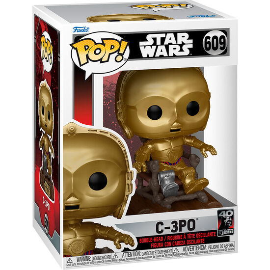 FIGURA POP STAR WARS 40TH C-3PO image 0