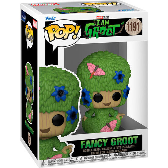 FIGURA POP MARVEL I AM GROOT FANCY GROOT image 0