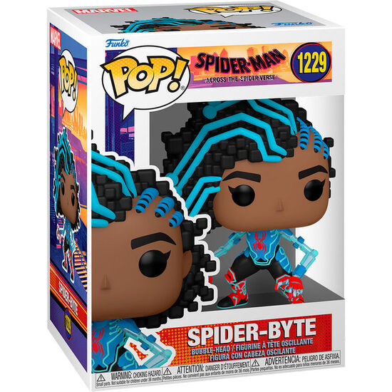 FIGURA POP MARVEL SPIDERMAN ACROSS THE SPIDERVERSE SPIDER-BYTE image 0