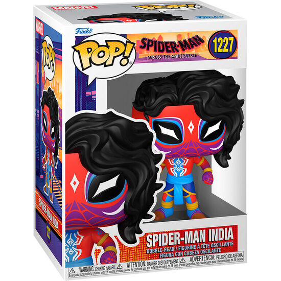 FIGURA POP MARVEL SPIDERMAN ACROSS THE SPIDERVERSE SPIDER-MAN INDIA image 0