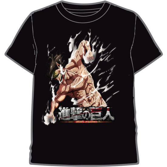 CAMISETA EREN YEAGER ATTACK ON TITAN ADULTO image 0