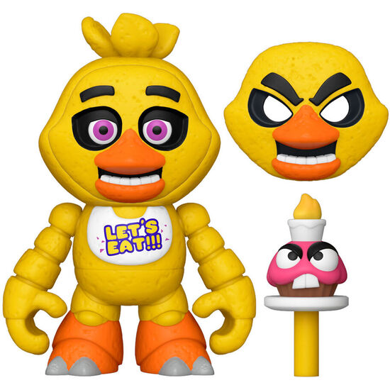 FIGURA PLAYSET SNAPS! FIVE NIGHTS AT FREDDYS CHICA WITH STORAGE ROOM image 1