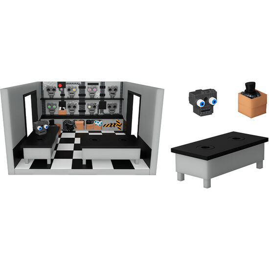 FIGURA PLAYSET SNAPS! FIVE NIGHTS AT FREDDYS CHICA WITH STORAGE ROOM image 2